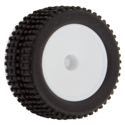 AS21435 Team Associated RC28T Wheels and Tires, mounted