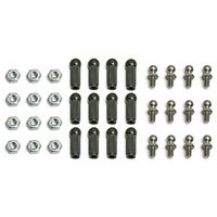 AS6271 Team Associated RC10 Ballstud Set .20, silver