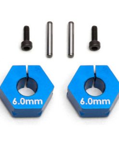AS71034 Team Associated FT Clamping Wheel Hexes, 6.0mm