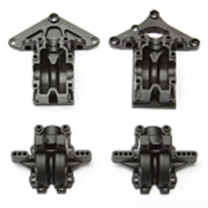 AS7117 Team Associated Gearboxes, front and rear