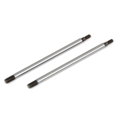AS81175 Team Associated RC8B3 FT Chrome Shock Shafts, 3.5x39.5 mm