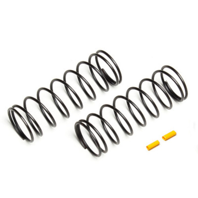 AS81215 Team Associated Front Springs, yellow, 5.4 lb/in