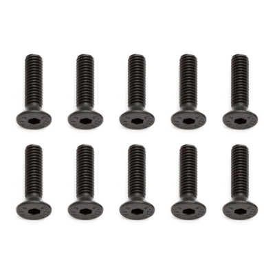 AS81263 Team Associated Screws, 4x16 mm FHCS