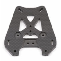 AS89081 Team Associated FT Carbon Fiber Shock Tower, rear, woven