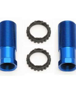 AS91061 Team Associated 13 mm Shock Bodies, 30 mm, blue threaded
