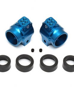 AS91548 Team Associated FT Aluminum Rear Hubs, blue