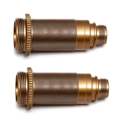 AS91577 Team Associated FT 12x27.5 mm FOX(R) Shock Bodies with Genuine Kashima Coat, V2, threaded