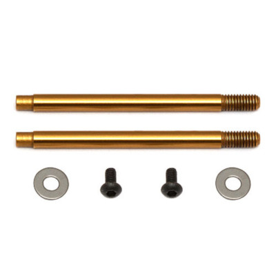 AS91615 Team Associated 3x21 mm Shock Shafts (V2), TiN