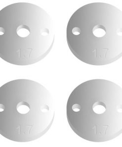 AS91627 Team Associated FT 12mm Pistons V2, 2 x 1.7, flat