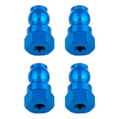AS91816 Team Associated Shock Bushings, 12 mm, blue aluminum