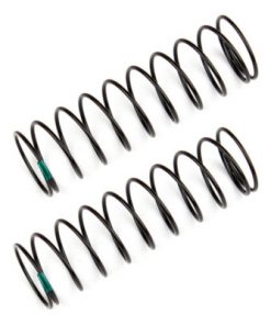 AS91837 Team Associated Rear Shock Springs, green, 1.80 lb in, L61mm