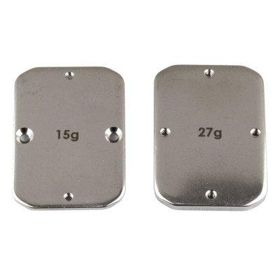 AS92101 Team Associated B64 FT Steel Chassis Weights, 15g, 27g