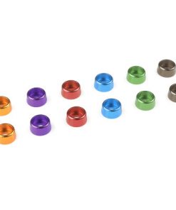 Alu. sluitring voor M3 Cilinderkopschroeven BD=8mm Groen 10