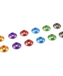 Alu. sluitring voor M3 Laagbolkopschroeven BD=10mm Groen 10