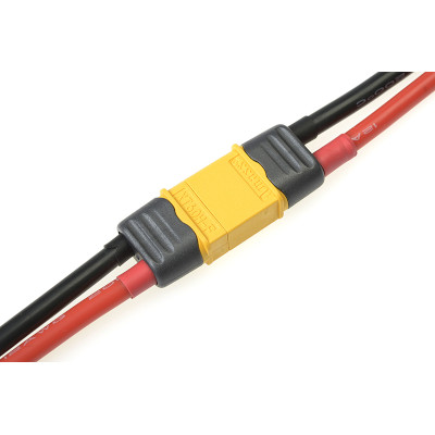 Connector XT-60 met beschermkap Goudcontacten Man. + Vrouw. - Afbeelding 2