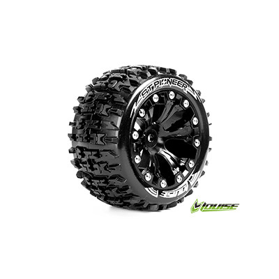 LOUISE RC ST-PIONEER Stadium Band+velg Soft 2.8" Zwart 0-Offset EP STA 2st