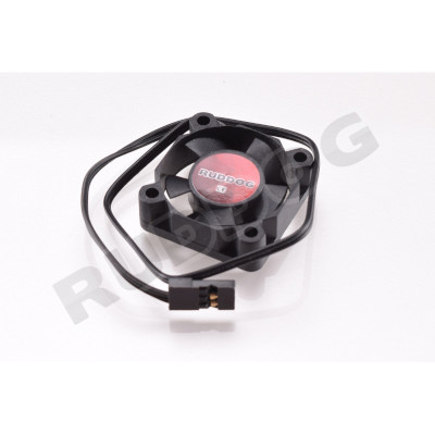Ruddog Fan 30mm with 240mm black wire