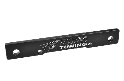 Team Corally - Suspension Arm Mount RR D-Block 7075 T6 3mm Hard Anodised Black