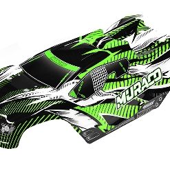 Team Corally - Polycarbonate Body - Muraco XP 6S - Painted - Cut - 1 pc