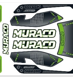 Team Corally - Body Decal Sheet - Muraco XP 6S - 1 pc