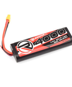 RUDDOG 4000mAh 50C 7.4V 2S LiPo Hardcase Pack - XT60
