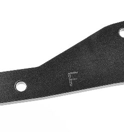 Team Corally - Shock Tower Brace - Front - MT - Aluminum - Black - 1 pc