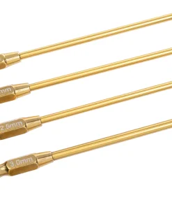 Team Corally - Pro Power Tool Hex Tips- Ti-Ni Coated - 1.5 / 2.0 / 2.5 / 3.0  mm - 4 pcs