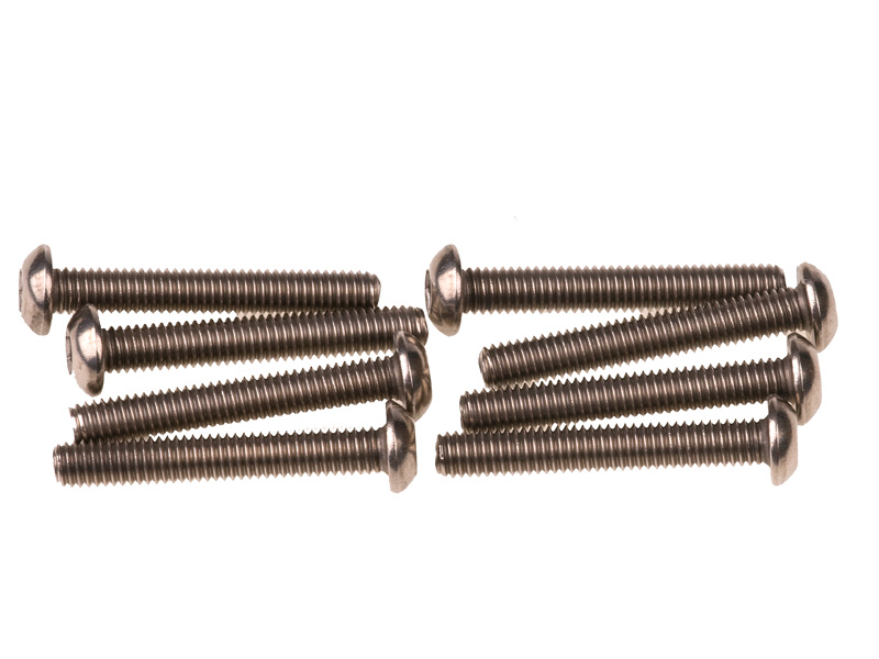 Schraube M3x20Linsenkopf Titan (8)
