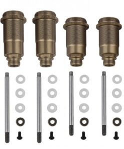 AS91986 Team Associated FT Shock Bodies, with Genuine FOX Kashima Coat, 13x23mm and 27.5mm