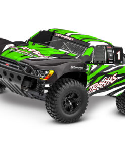Traxxas Slash: 1/10-Scale 2WD brushed HD w/USB-C - Green X