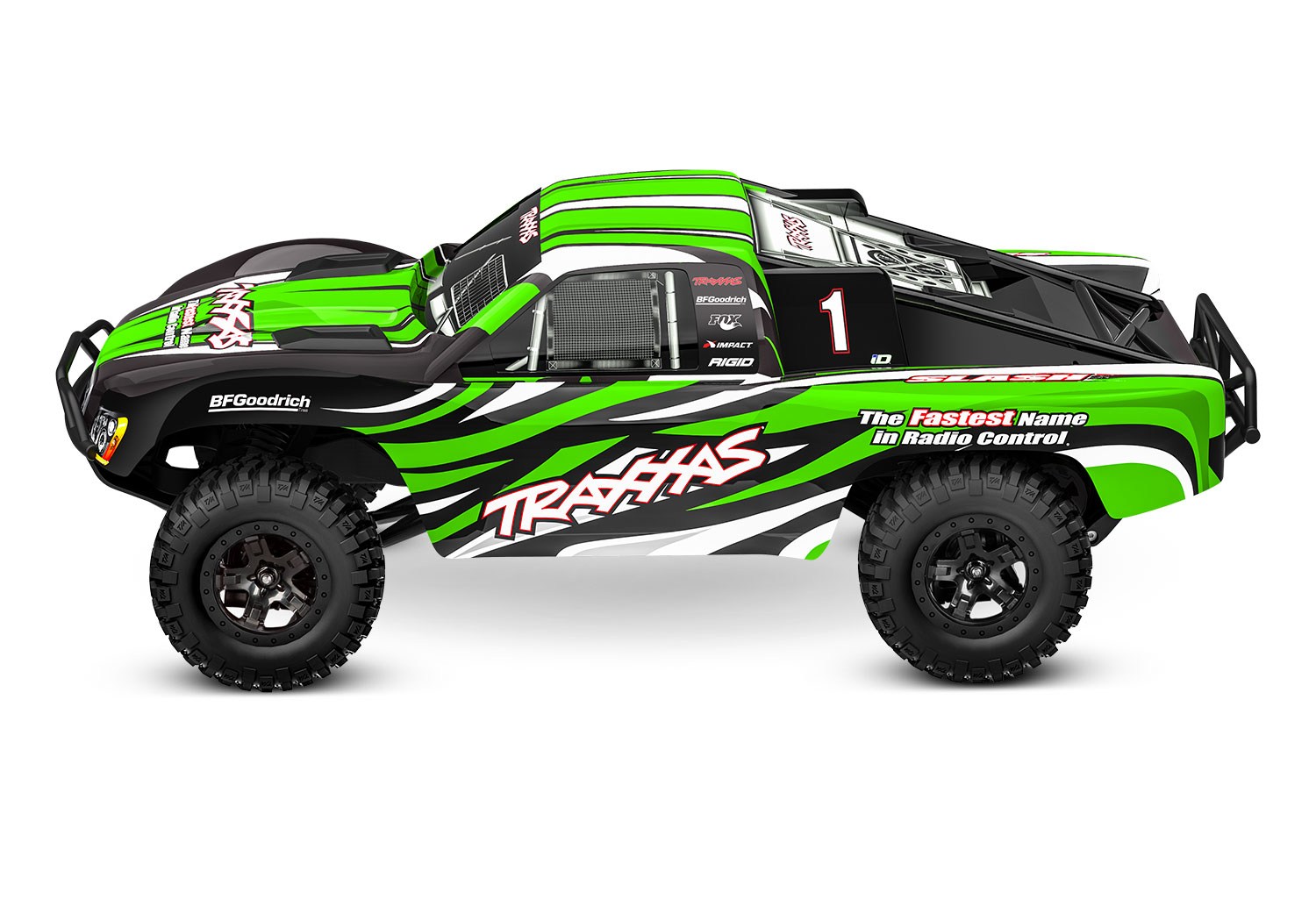 Traxxas Slash: 1/10-Scale 2WD brushed HD w/USB-C - Red X - Afbeelding 4