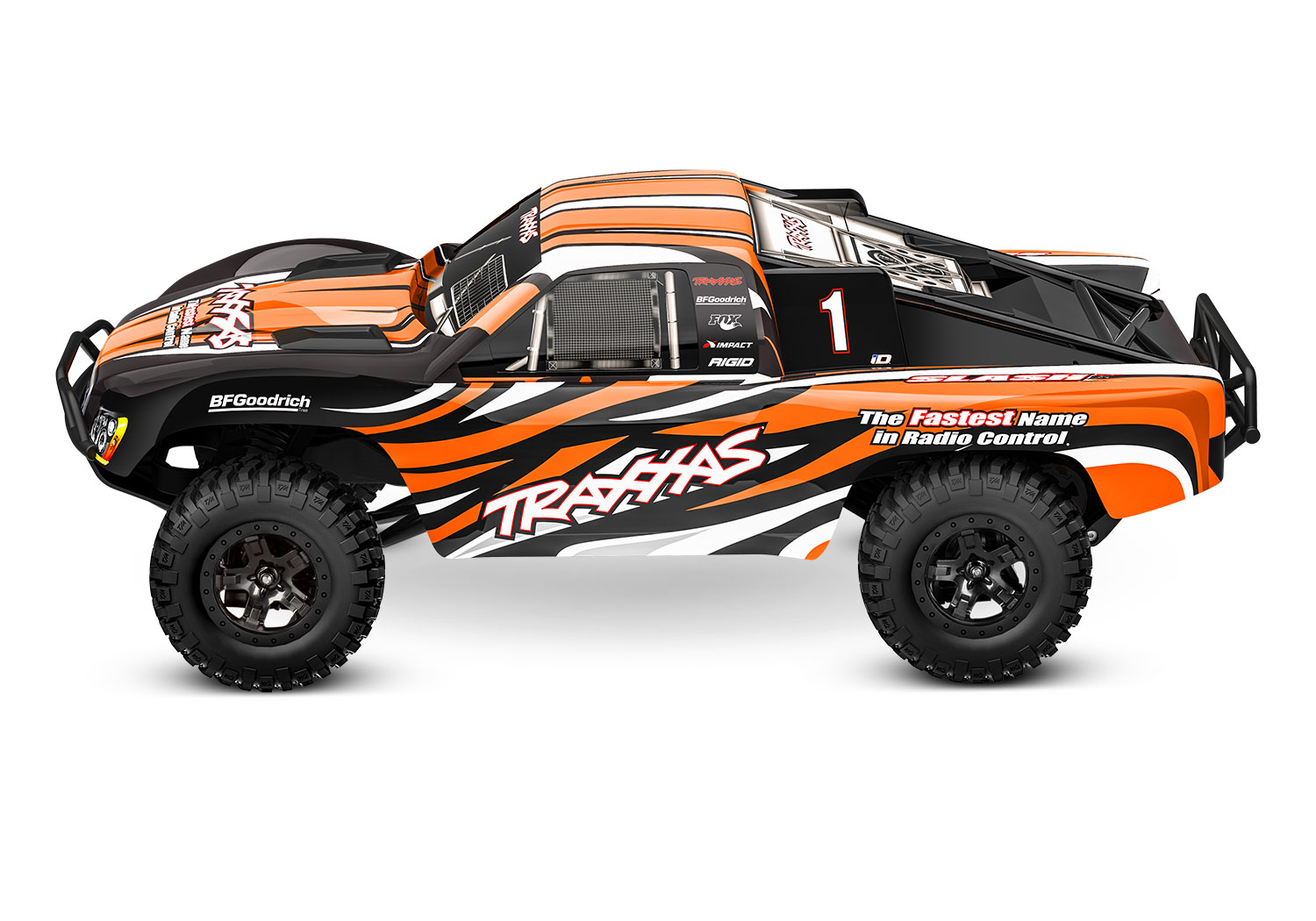 Traxxas Slash: 1/10-Scale 2WD brushed HD w/USB-C - Red X - Afbeelding 12