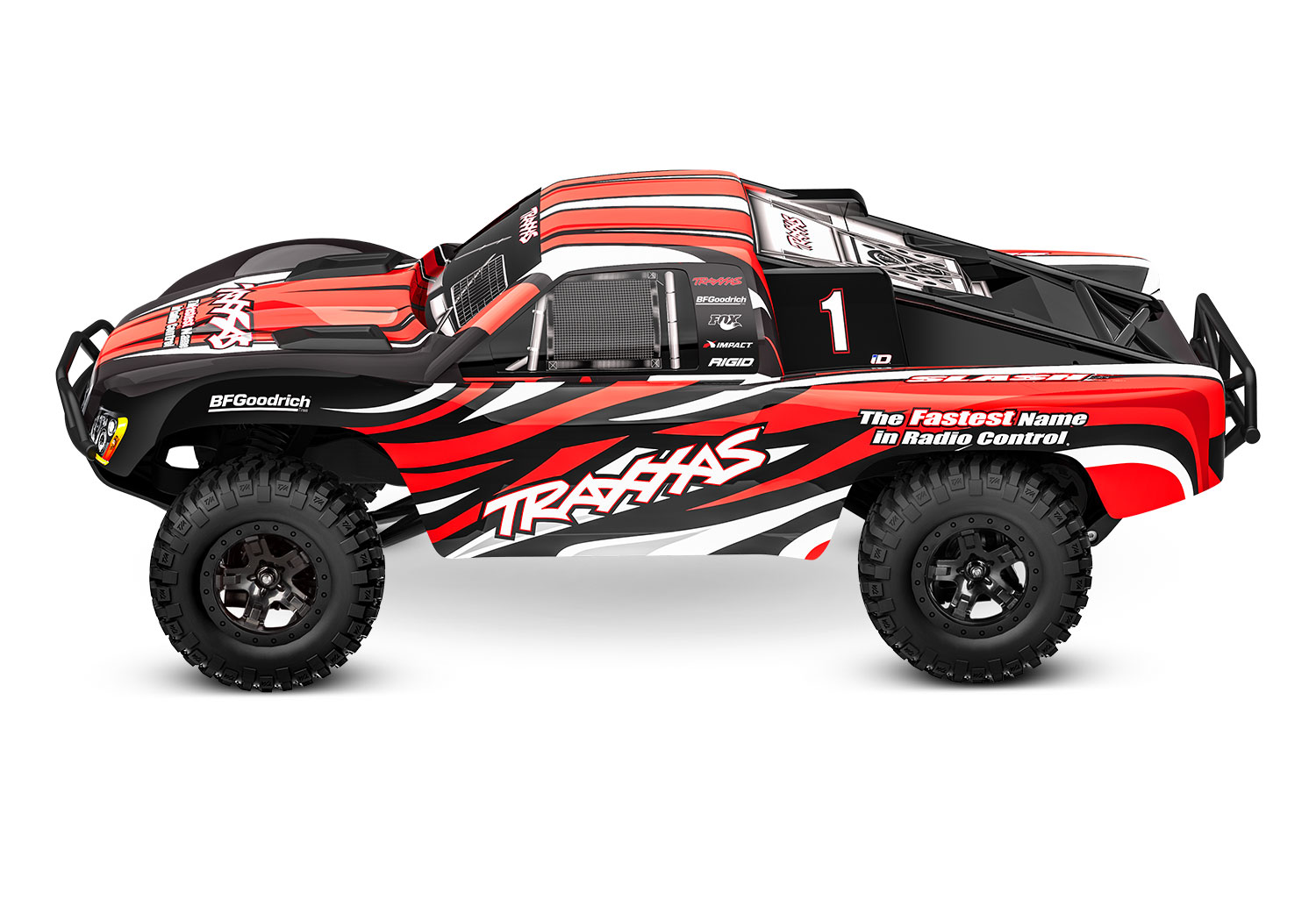 Traxxas Slash: 1/10-Scale 2WD brushed HD w/USB-C - Red X - Afbeelding 15