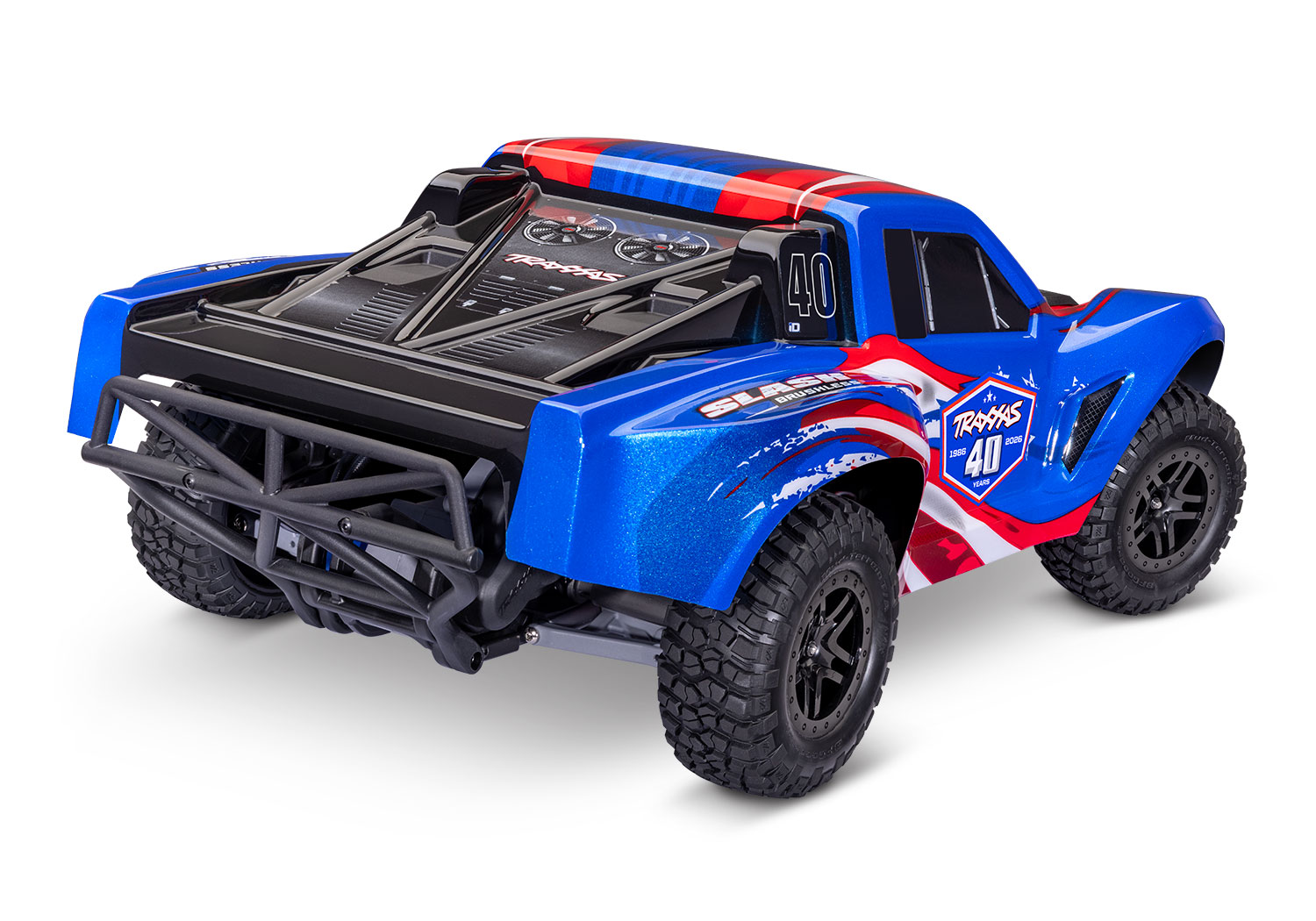 Traxxas Slash 2WD HD VX3 Brushless, 40th Edition - Afbeelding 10
