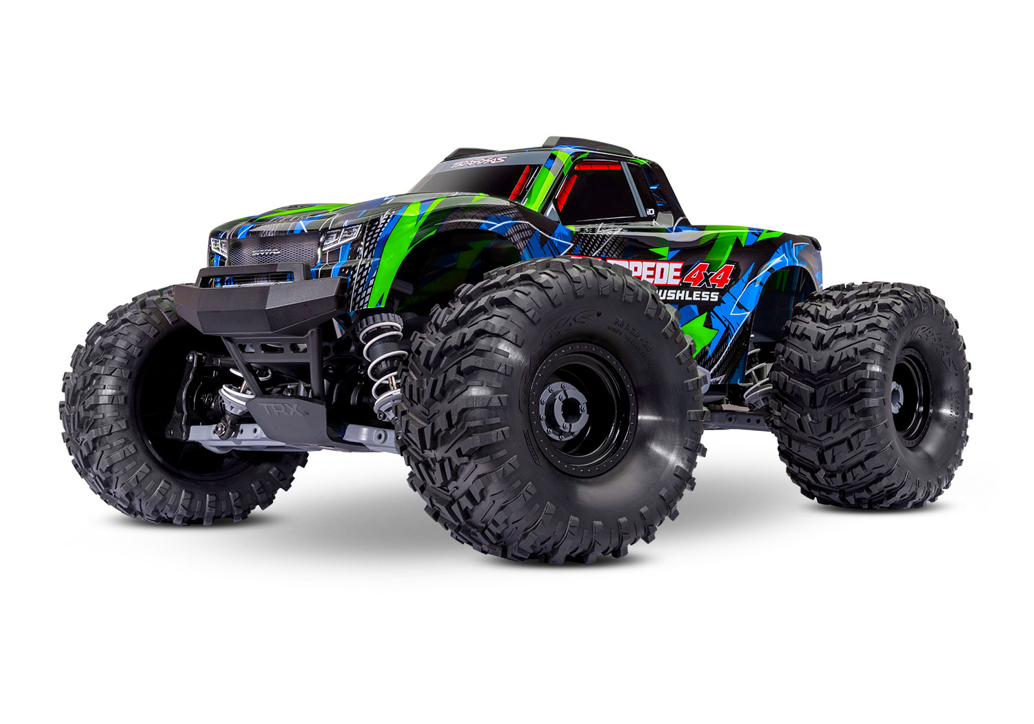 Traxxas Stampede 4X4 HD VX3 Brushless, GREEN