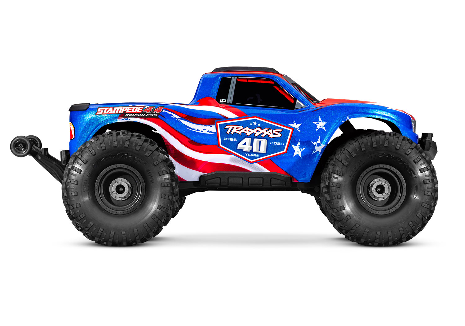 Traxxas Stampede 4X4 HD VX3 Brushless, 40th Edition - Afbeelding 3