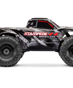 Traxxas Stampede 4X4 HD VX3 Brushless, BLACK - Afbeelding 3
