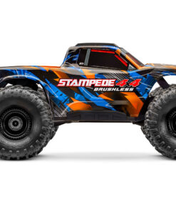 Traxxas Stampede 4X4 HD VX3 Brushless, ORANGE - Afbeelding 3