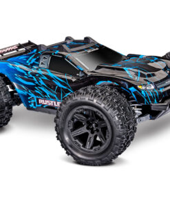 TRX67464-4-BLK Traxxas Rustler 4X4 HD VX3 Brushless, Black - Afbeelding 9