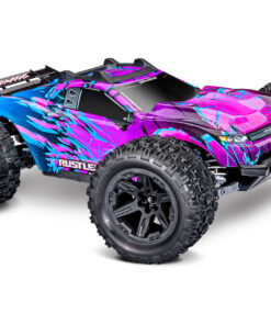 TRX67464-4-PRPL Traxxas Rustler 4X4 HD VX3 Brushless, Purple