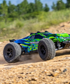 TRX67464-4-BLK Traxxas Rustler 4X4 HD VX3 Brushless, Black - Afbeelding 7