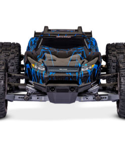 TRX67464-4-BLUE Traxxas Rustler 4X4 HD VX3 Brushless, Blue - Afbeelding 4