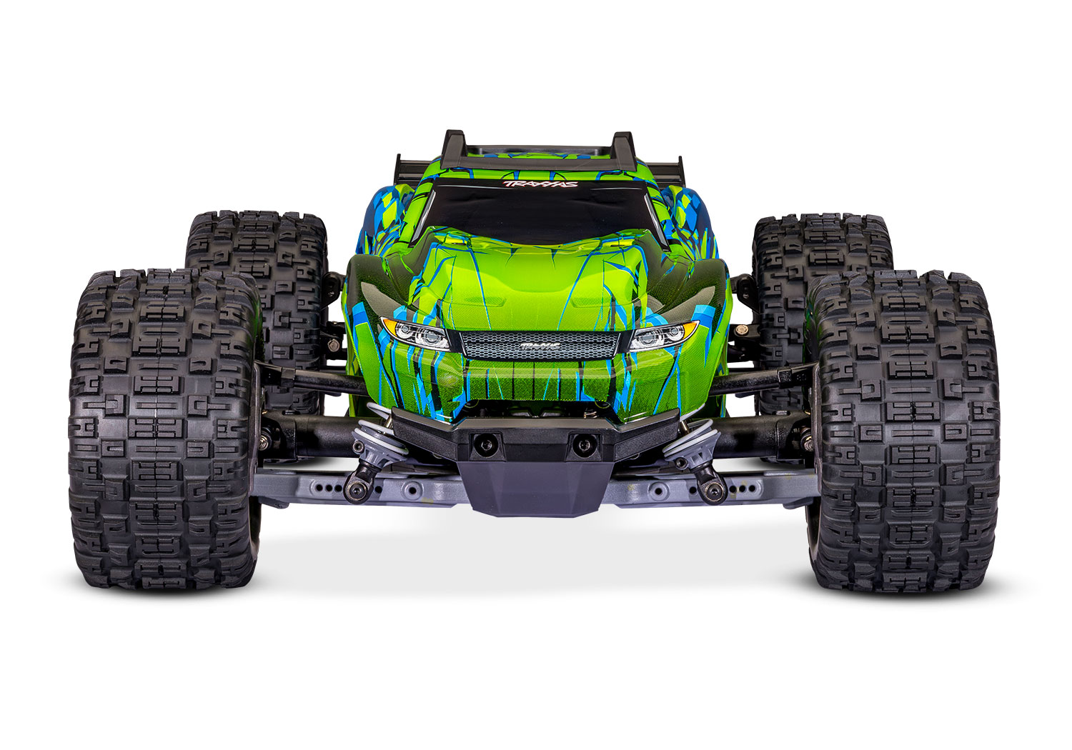 TRX67464-4-GRN Traxxas Rustler 4X4 HD VX3 Brushless, Green - Afbeelding 13