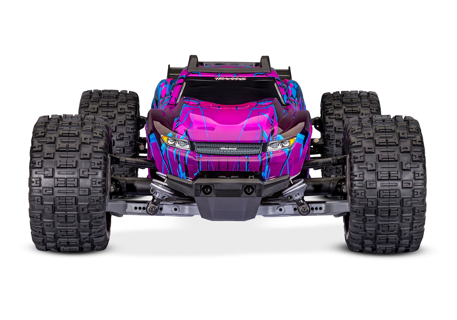 TRX67464-4-PRPL Traxxas Rustler 4X4 HD VX3 Brushless, Purple - Afbeelding 13