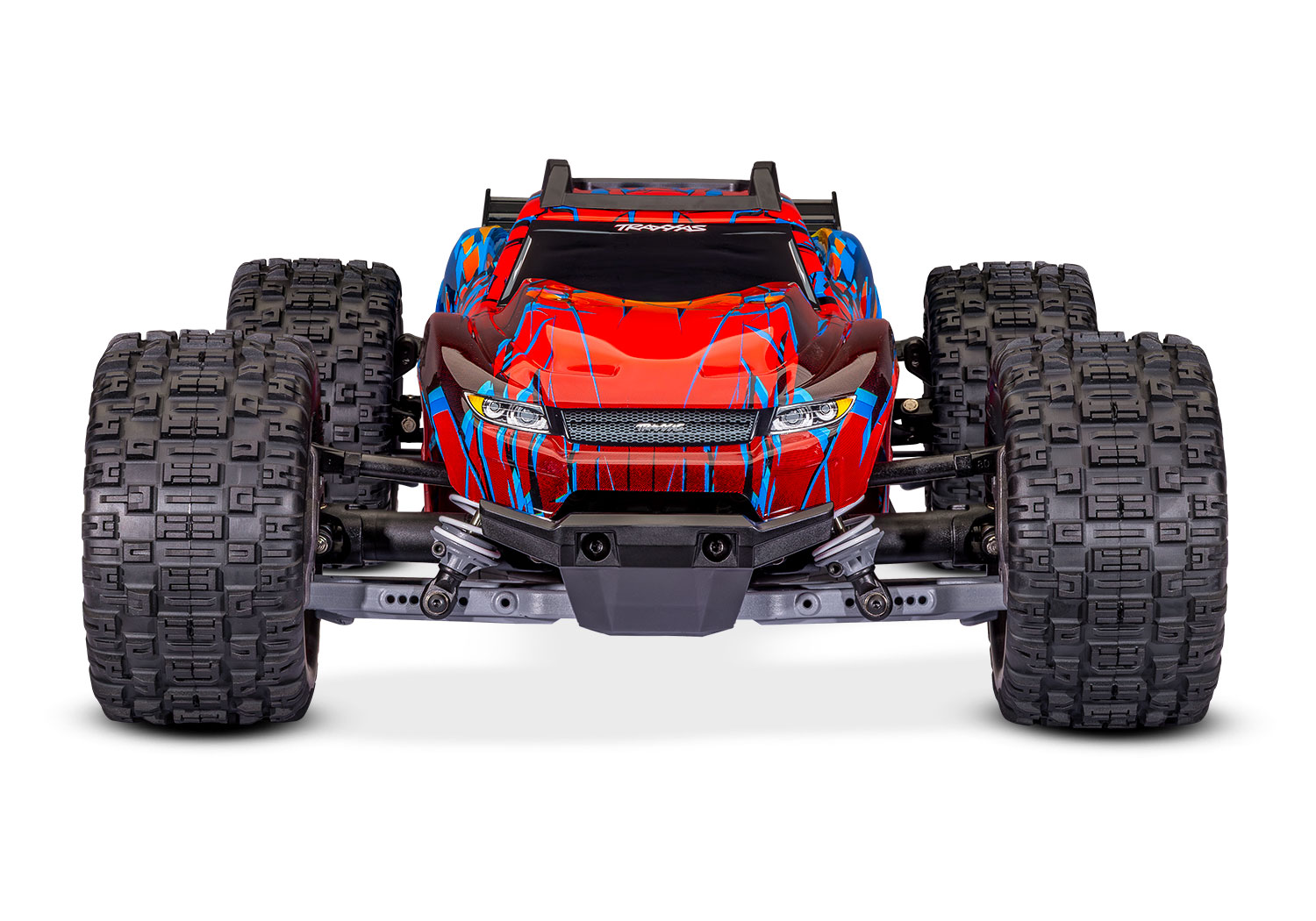 TRX67464-4-RED Traxxas Rustler 4X4 HD VX3 Brushless, RED - Afbeelding 13