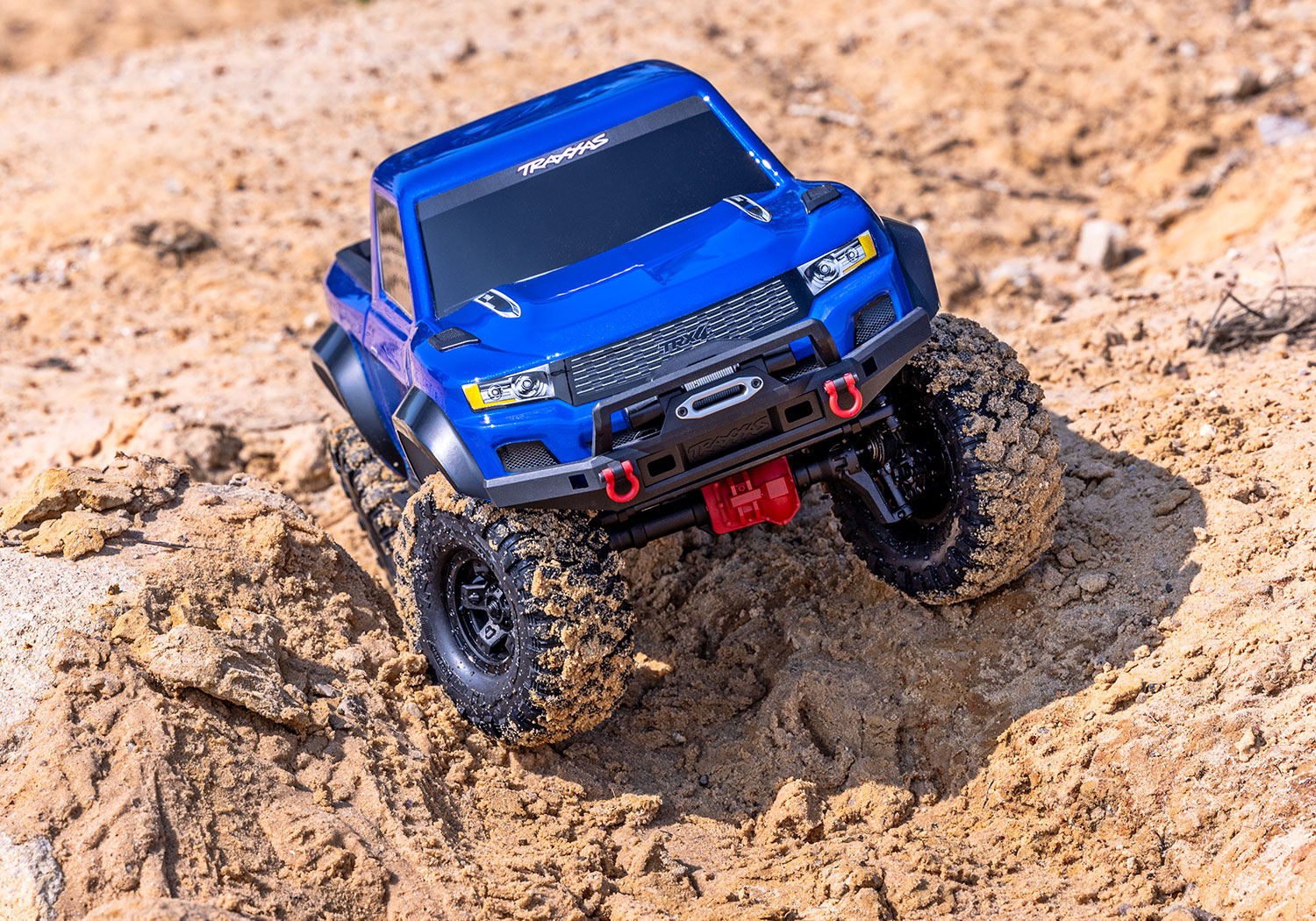 TRX82224-4BLUE Traxxas TRX-4 Sport Clipless Crawler Blue - Afbeelding 4