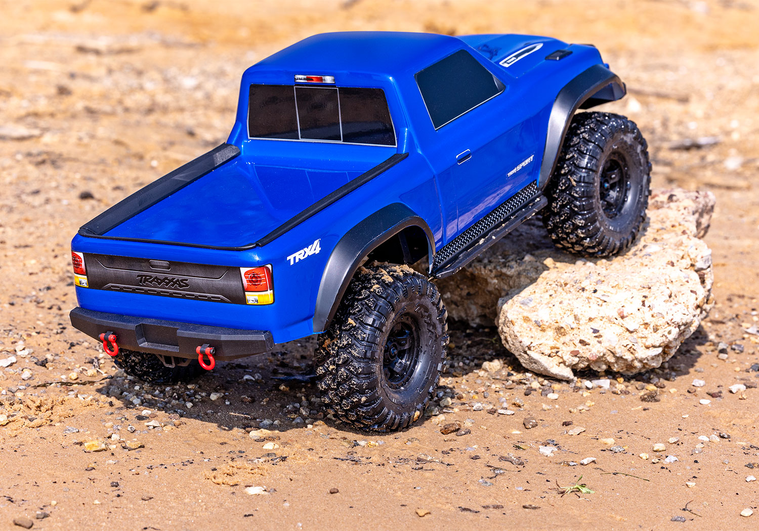 TRX82224-4BLUE Traxxas TRX-4 Sport Clipless Crawler Blue - Afbeelding 5
