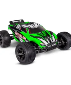 TRX37254-8GRNX Traxxas Rustler 2wd Brushed HD incl battery & USB-C charger Green