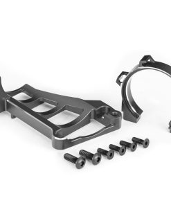 TRX10261-GRAY Motor mounts (front & rear) (gray-anodized 6061-T6 aluminum)/ 3x10mm CCS (with threadlock) (4)/ 4x12mm BCS (with threadlock) (2) (for use with #3461 motor)