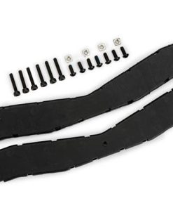 TRX10356 Crossmember, front (top & bottom), boat trailer/ 3x8mm BCS (black stainless) (7)/ 3x15mm CS (black stainless) (6)/  M3x0.5mm square nuts (4)